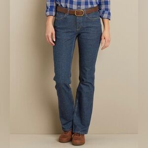 NWT Duluth Trading Duluth-Flex Work Curvy Bootcut Jeans